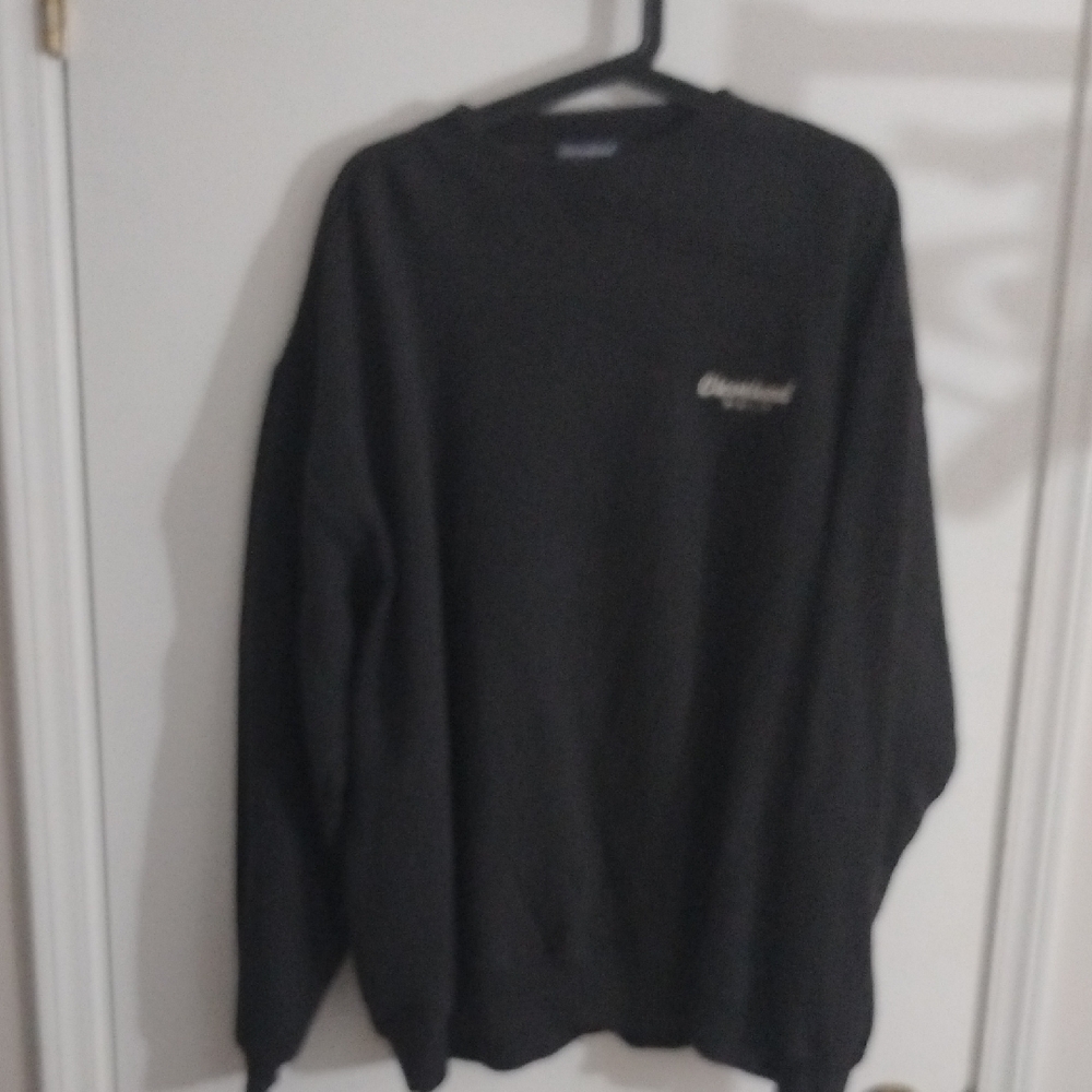 Classic Black Crewneck Sweater